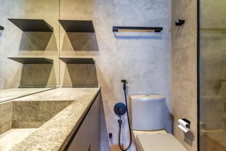 Apartamento à venda com 44m², 1 quarto e 1 vaga Apartamento à venda com 44m², 1 quarto e 1 vagaBanheiro