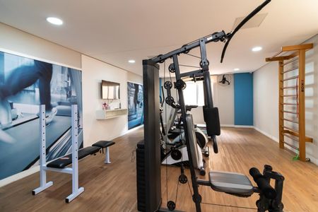 Apartamento para alugar com 48m², 2 quartos e 1 vagaÁrea comum - Academia