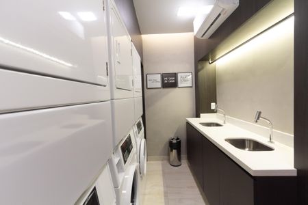 Studio à venda com 27m², 1 quarto e sem vagaLavanderia