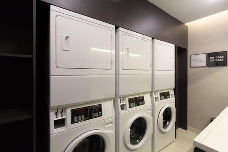 Studio à venda com 27m², 1 quarto e sem vagaLavanderia