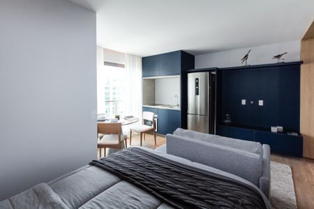 Studio à venda com 27m², 1 quarto e sem vagaStudio