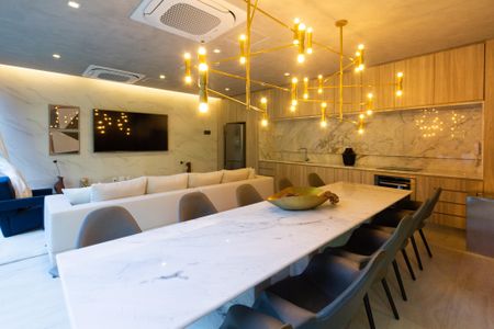 Studio à venda com 27m², 1 quarto e sem vagaÁrea comum - Salão de festas