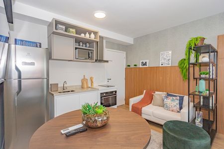 Apartamento à venda com 28m², 1 quarto e sem vaga