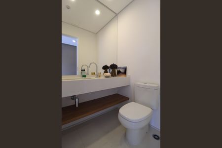 Lavabo de apartamento à venda com 1 quarto, 90m² em Vila Olímpia, São Paulo