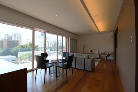 Sala de apartamento à venda com 1 quarto, 90m² em Vila Olímpia, São Paulo