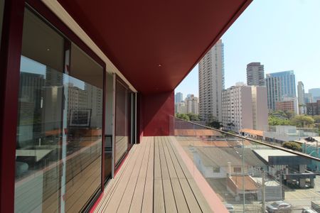 Varanda de apartamento à venda com 1 quarto, 90m² em Vila Olímpia, São Paulo