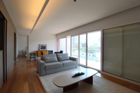 Sala de apartamento à venda com 1 quarto, 90m² em Vila Olímpia, São Paulo