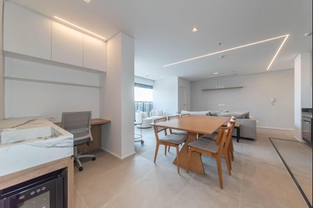 Apartamento para alugar com 78m², 1 quarto e 2 vagas Apartamento para alugar com 78m², 1 quarto e 2 vagasSala