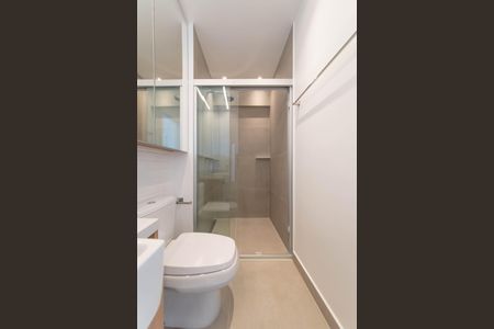 Apartamento para alugar com 78m², 1 quarto e 2 vagas Apartamento para alugar com 78m², 1 quarto e 2 vagasBanheiro da Suíte