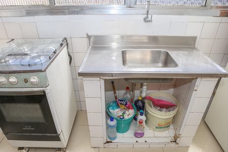 Apartamento para alugar com 47m², 1 quarto e sem vagaCozinha e Área de Serviço