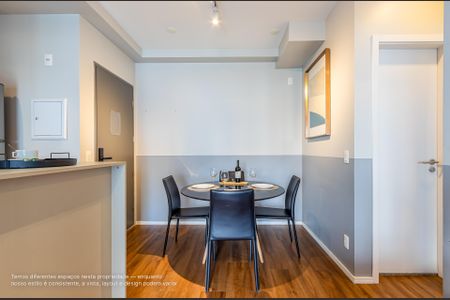 Apartamento para alugar com 47m², 1 quarto e 1 vaga