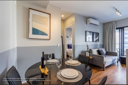 Apartamento para alugar com 47m², 1 quarto e 1 vaga