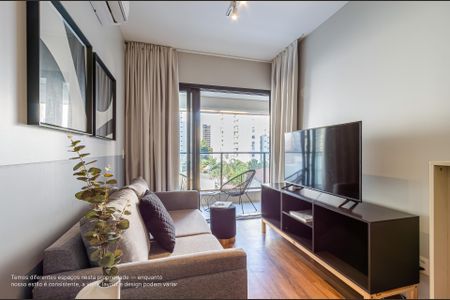 Apartamento para alugar com 47m², 1 quarto e 1 vaga