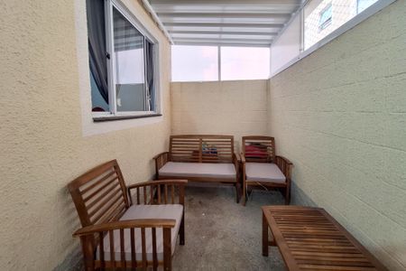 Apartamento para alugar com 45m², 2 quartos e 1 vagaVaranda do Quarto 2