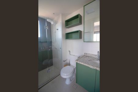 Studio para alugar com 24m², 1 quarto e sem vaga Studio para alugar com 24m², 1 quarto e sem vagaBanheiro