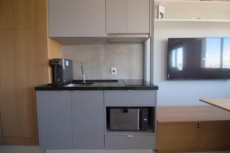 Studio para alugar com 24m², 1 quarto e sem vaga Studio para alugar com 24m², 1 quarto e sem vagaCozinha