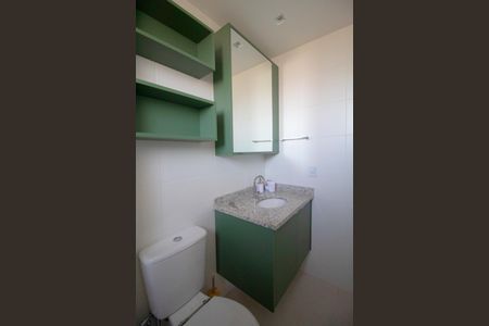 Studio para alugar com 24m², 1 quarto e sem vaga Studio para alugar com 24m², 1 quarto e sem vagaBanheiro