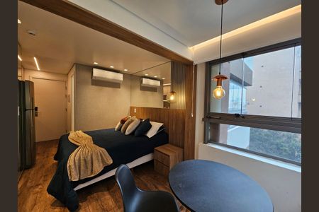 Studio à venda com 23m², 1 quarto e sem vagaVaranda