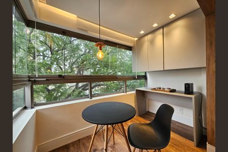 Studio à venda com 23m², 1 quarto e sem vagaVaranda
