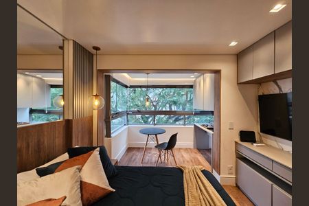 Studio à venda com 23m², 1 quarto e sem vagaStudio