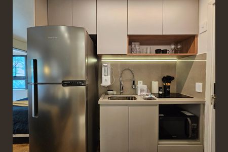 Studio à venda com 23m², 1 quarto e sem vagaCozinha