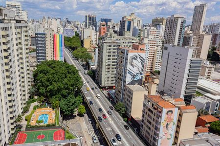 Apartamento para alugar com 33m², 1 quarto e 1 vagaÁrea gourmet