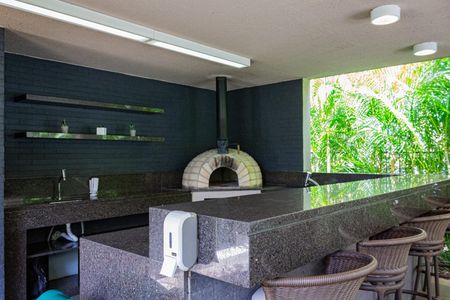 Apartamento para alugar com 33m², 1 quarto e 1 vagaChurrasqueira