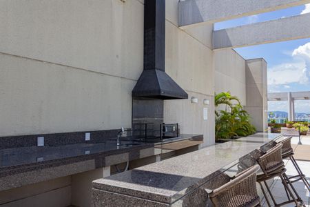 Apartamento para alugar com 33m², 1 quarto e 1 vagaÁrea gourmet