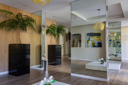 Apartamento para alugar com 33m², 1 quarto e 1 vagaHall social