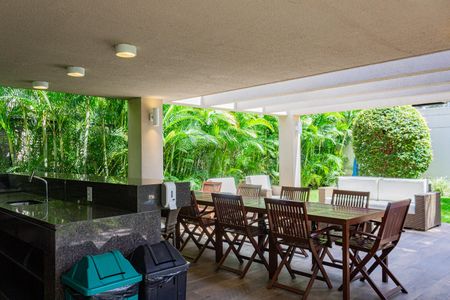 Apartamento para alugar com 33m², 1 quarto e 1 vagaChurrasqueira