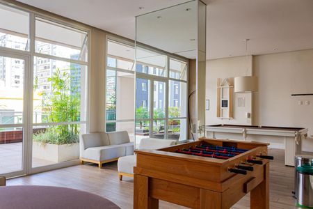 Apartamento para alugar com 33m², 1 quarto e 1 vagaSala de Jogos