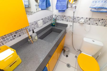 Apartamento para alugar com 84m², 3 quartos e 2 vagas Apartamento para alugar com 84m², 3 quartos e 2 vagasBanheiro da Suíte 1
