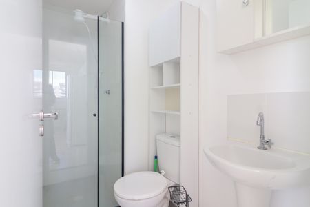 Apartamento para alugar com 34m², 2 quartos e sem vagaBanheiro