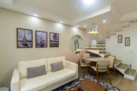 Casa de condomínio para alugar com 92m², 2 quartos e 2 vagas Casa de condomínio para alugar com 92m², 2 quartos e 2 vagasSala