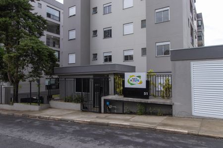 Apartamento para alugar com 54m², 2 quartos e 1 vagaFachada e portaria