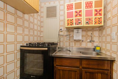 Studio à venda com 31m², 1 quarto e sem vagaCozinha