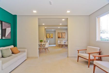 Apartamento para alugar com 34m², 2 quartos e sem vagaÁrea comum - Salão de festas