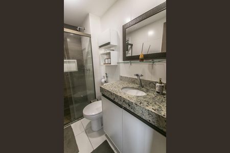 Apartamento para alugar com 54m², 1 quarto e 1 vaga Apartamento para alugar com 54m², 1 quarto e 1 vagaBanheiro da Suíte
