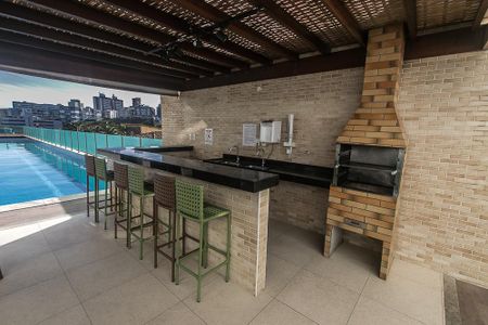 Apartamento para alugar com 54m², 1 quarto e 1 vaga Apartamento para alugar com 54m², 1 quarto e 1 vagaÁrea comum - Churrasqueira