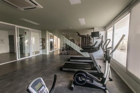 Apartamento para alugar com 54m², 1 quarto e 1 vaga Apartamento para alugar com 54m², 1 quarto e 1 vagaÁrea comum - Academia