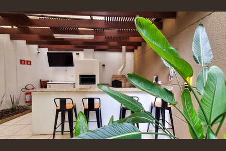 Apartamento à venda com 107m², 2 quartos e 2 vagasÁrea comum - Churrasqueira