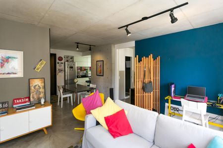 Apartamento à venda com 70m², 1 quarto e 2 vagasSala