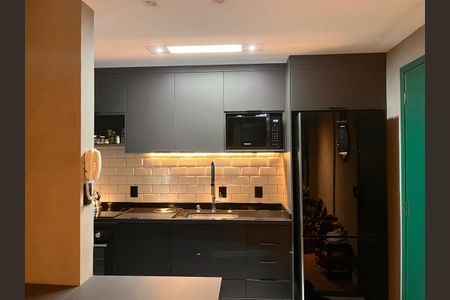 Cozinha de apartamento à venda com 2 quartos, 65m² em Vila Dom Pedro I, São Paulo