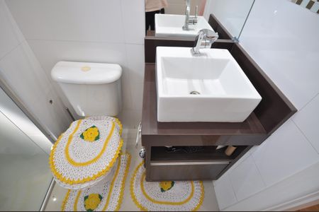 Apartamento à venda com 64m², 2 quartos e 1 vagaBanheiro do Quarto Suíte