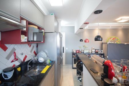 Apartamento à venda com 63m², 2 quartos e 1 vagaCozinha e Área de Serviço