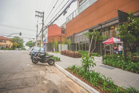 Studio para alugar com 26m², 1 quarto e sem vaga Studio para alugar com 26m², 1 quarto e sem vagaFachada