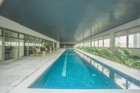 Studio para alugar com 26m², 1 quarto e sem vaga Studio para alugar com 26m², 1 quarto e sem vagaÁrea comum - Piscina