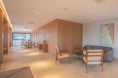 Studio para alugar com 26m², 1 quarto e sem vaga Studio para alugar com 26m², 1 quarto e sem vagaÁrea comum - Salão de festas