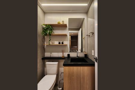 Studio à venda com 26m², 1 quarto e 1 vaga Studio à venda com 26m², 1 quarto e 1 vagaBanheiro