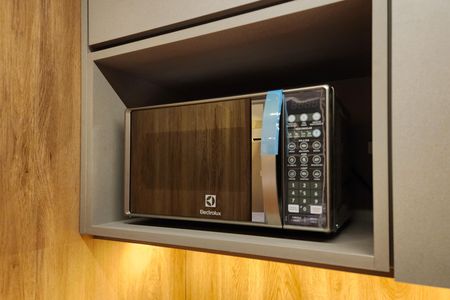 Studio à venda com 26m², 1 quarto e 1 vaga Studio à venda com 26m², 1 quarto e 1 vagaCozinha